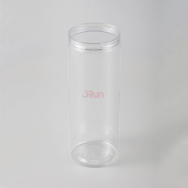 Our plastic jars with stickers are a great feature for our clear plastic food jars for snack packaging Tubes and other container with lid options.